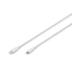Kabel zasilający DIGITUS silikonowy USB-C - Lightning, | PartsPC.pl