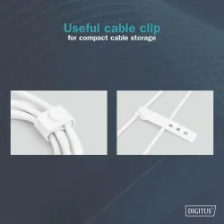 Kabel zasilający DIGITUS silikonowy USB-C - Lightning, | PartsPC.pl