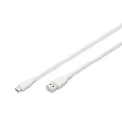 Kabel zasilający DIGITUS silikonowy USB-A - USB-C, USB... | PartsPC.pl