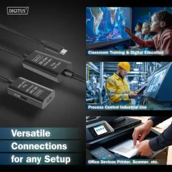 Kabel przedłużający aktywny DIGITUS DA-73109, USB 3.2 | PartsPC.pl