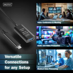 Kabel przedłużający aktywny DIGITUS DA-73113, USB 3.2 | PartsPC.pl