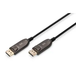 Kabel DIGITUS połączeniowy hybrydowy AOC DisplayPort 1.4 | PartsPC.pl