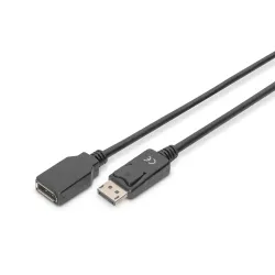 Przedłużacz DisplayPort DIGITUS 1.2 M/F 2m | PartsPC.pl