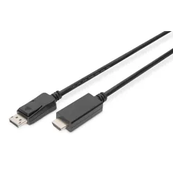 Kabel adapter DIGITUS DisplayPort 1.2 4K 60Hz UHD Typ | PartsPC.pl