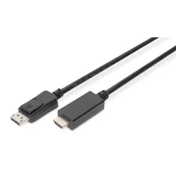 Kabel adapter DIGITUS DisplayPort 1.2 4K 60Hz UHD Typ | PartsPC.pl