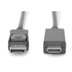 Kabel adapter DIGITUS DisplayPort 1.2 4K 60Hz UHD Typ | PartsPC.pl