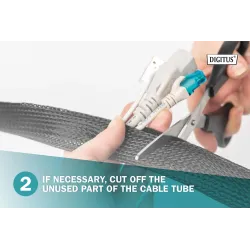 Maskownica DIGITUS taśmowa do okablowania na rzepy | PartsPC.pl