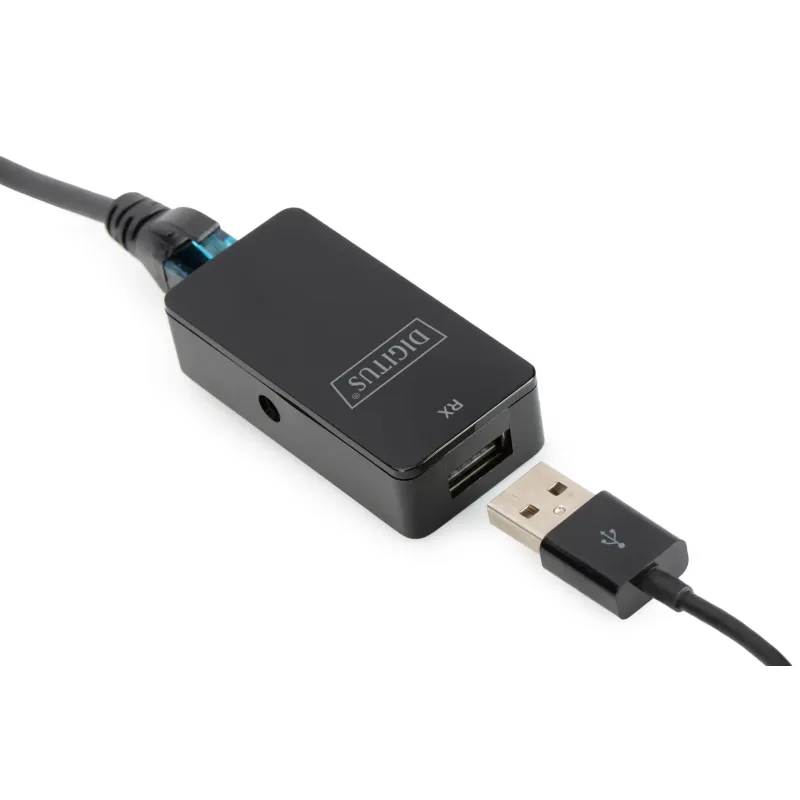 Przedłużacz/Extender DIGITUS USB 2.0 po skrętce Cat.5e/6 | PartsPC.pl