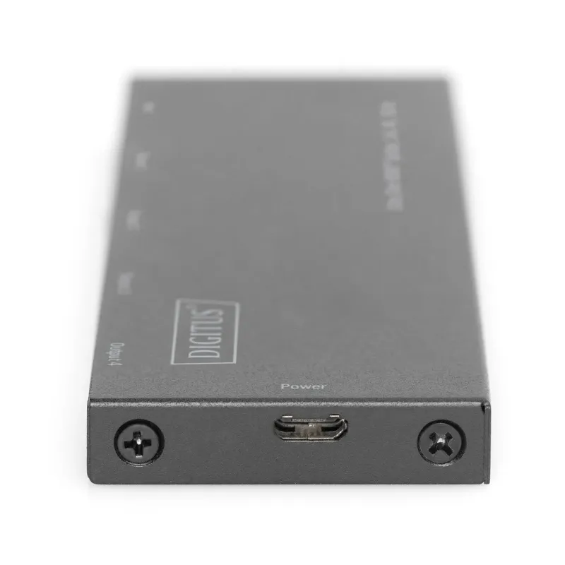 Rozdzielacz (Splitter) DIGITUS Ultra Slim HDMI 1x4, 4K | PartsPC.pl
