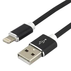 Kabel USB - Lightning everActive CBS-1IB 1m czarny | PartsPC.pl