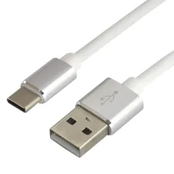 Kabel USB-C everActive CBS-1CW 1m biały | PartsPC.pl