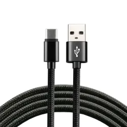 Kabel USB - USB-C everActive CBB-2CB 2m z obsługą | PartsPC.pl