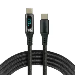 Kabel USB-C - USB-C everActive CBB-1PD5L 1m 100W | PartsPC.pl