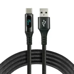Kabel USB - USB-C everActive CBB-2CBL 2m 3A wbudowany | PartsPC.pl
