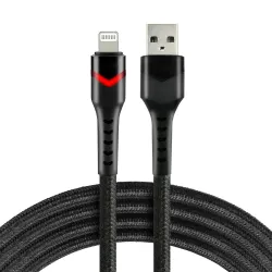 Kabel USB - Lightning everActive CBB-1IBR 1m 2,4A RGB | PartsPC.pl