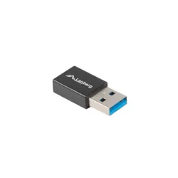 Adapter Lanberg USB type-C(F) - USB-A(M) 3.1 czarny | PartsPC.pl