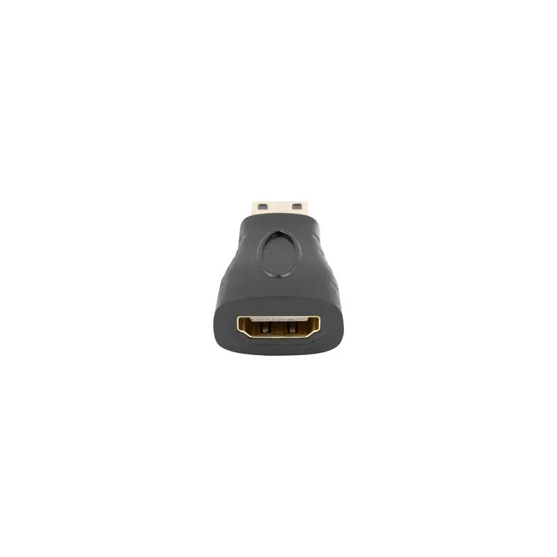 Adapter Lanberg AD-0037-BK HDMI(F) - mini HDMI(M) czarny | PartsPC.pl