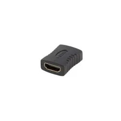 Adapter Lanberg HDMI(F)- HDMI(F) 4K beczka czarny | PartsPC.pl