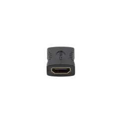 Adapter Lanberg HDMI(F)- HDMI(F) 4K beczka czarny | PartsPC.pl