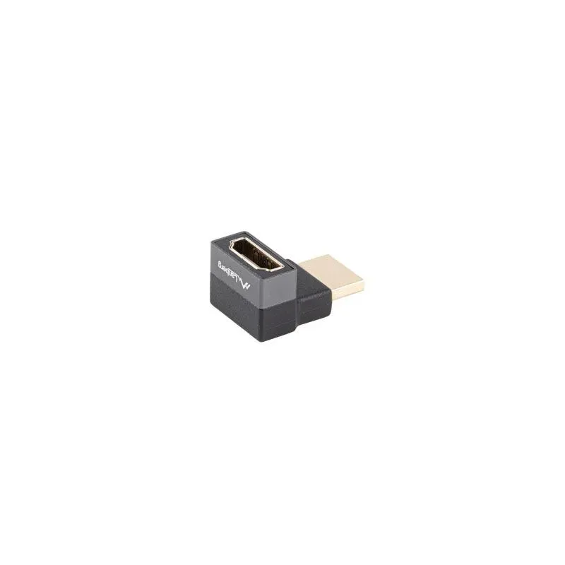 Adapter Lanberg HDMI(F)- HDMI(F) 8K kątowy góra | PartsPC.pl