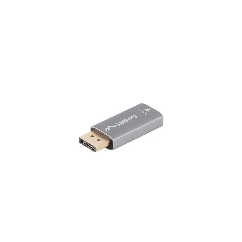 Adapter Lanberg Displayport (M) - HDMI (F) 8K srebrny | PartsPC.pl