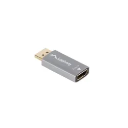 Adapter Lanberg Displayport (M) - HDMI (F) 8K srebrny | PartsPC.pl