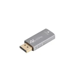Adapter Lanberg Displayport (M) - HDMI (F) 4K srebrny | PartsPC.pl