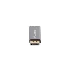 Adapter Lanberg Displayport (M) - HDMI (F) 4K srebrny | PartsPC.pl