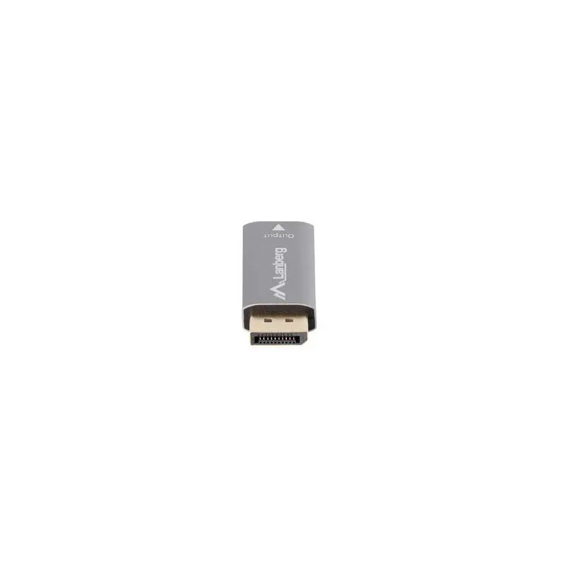 Adapter Lanberg Displayport (M) - HDMI (F) 4K srebrny | PartsPC.pl