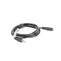 Kabel audio Lanberg stereo minijack - minijack M/F 1,5m | PartsPC.pl