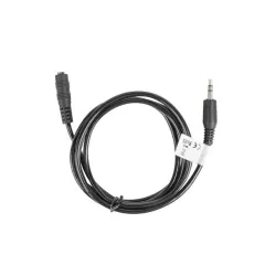 Kabel audio Lanberg stereo minijack - minijack M/F 1,5m | PartsPC.pl