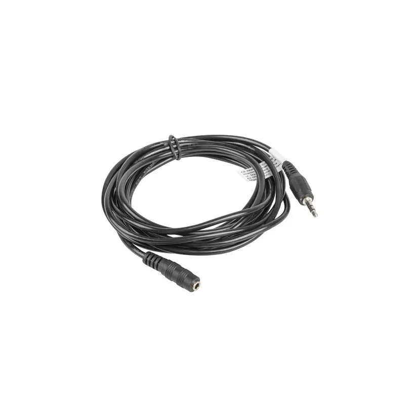Kabel audio Lanberg stereo minijack - minijack M/F 3m | PartsPC.pl