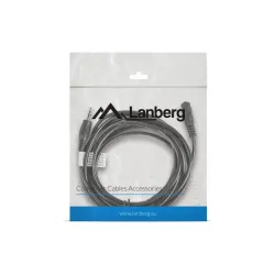 Kabel audio Lanberg stereo minijack - minijack M/F 3m | PartsPC.pl