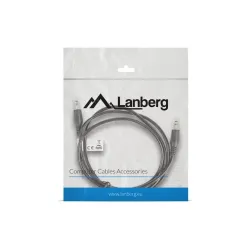 Kabel audio Lanberg stereo minijack - minijack M/M 1,2m | PartsPC.pl