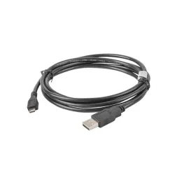 Kabel USB 2.0 Lanberg micro AM-MBM5P 1,8m czarny | PartsPC.pl