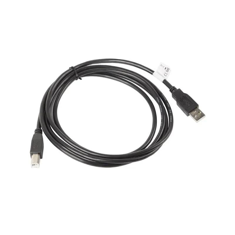 Kabel USB 2.0 Lanberg AM-BM 1,8m czarny | PartsPC.pl