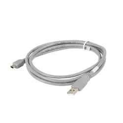 Kabel USB 2.0 Lanberg mini AM-BM5P(CANON) 1,8m szary | PartsPC.pl