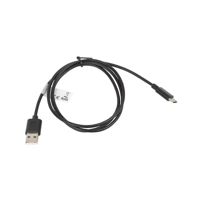 Kabel USB 2.0 Lanberg Type-C(M) - AM 1m czarny | PartsPC.pl