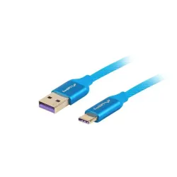 Kabel USB 2.0 Lanberg Premium Type-C(M) - A(M) 1m | PartsPC.pl