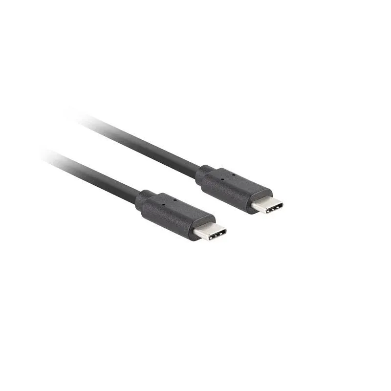 Kabel USB Lanberg USB-C(M) - USB-C(M) 3.1 Gen 2 10Gb/s | PartsPC.pl