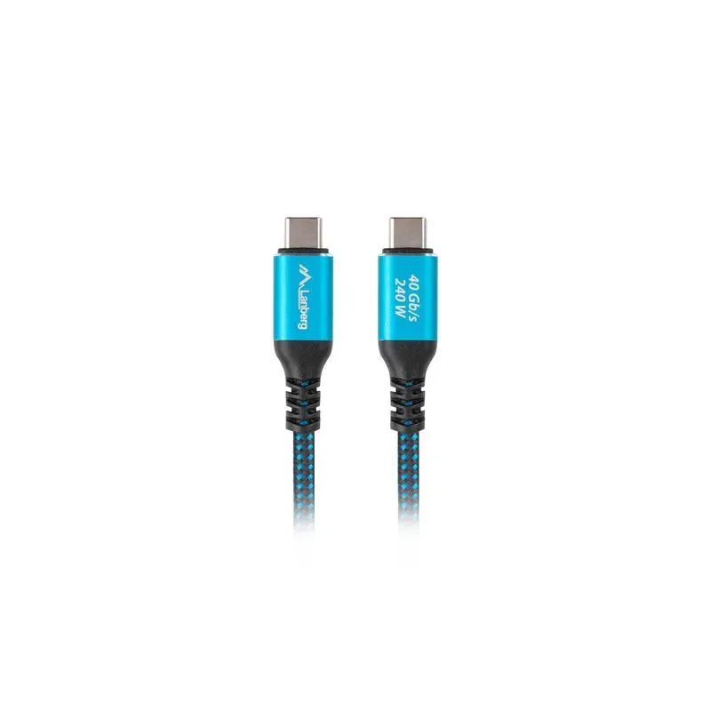 Kabel Lanberg USB-C M/M USB4 1,5m 240W 8K 60Hz | PartsPC.pl