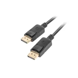 Kabel DisplayPort Lanberg M/M 1m 4K v1.2 czarny | PartsPC.pl
