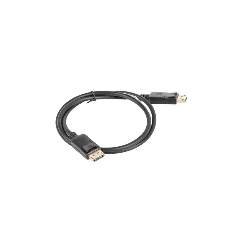 Kabel DisplayPort Lanberg M/M 1m 4K v1.2 czarny | PartsPC.pl