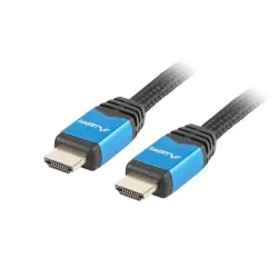Kabel HDMI Lanberg Premium M/M v2.0 3m czarno-niebieski | PartsPC.pl