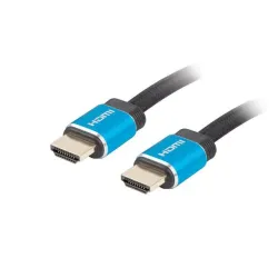 Kabel HDMI Lanberg M/M v2.0 1m czarny pełna miedź Box | PartsPC.pl