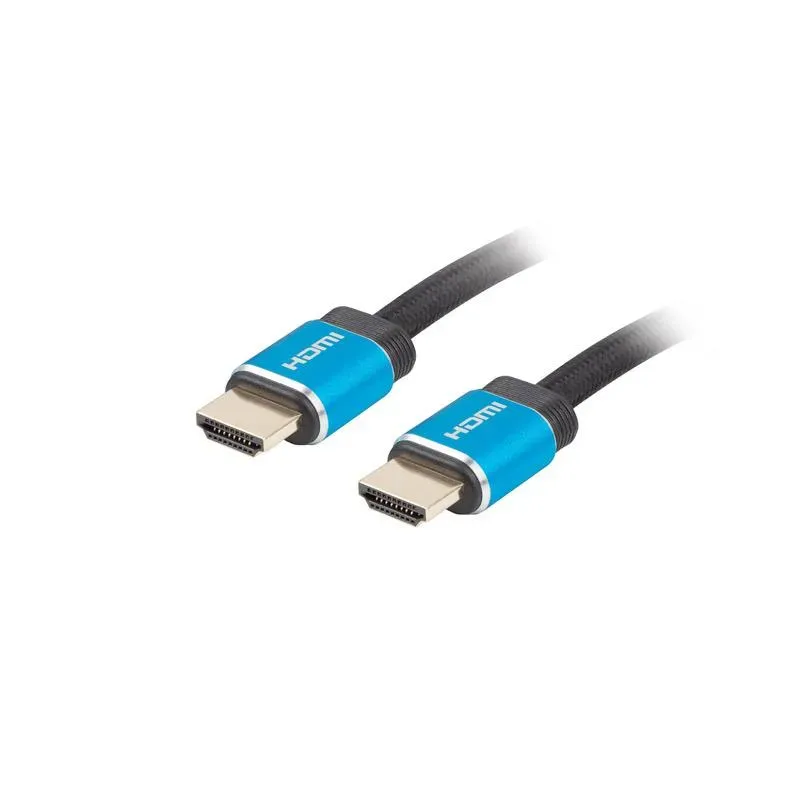 Kabel HDMI Lanberg M/M v2.0 1m czarny pełna miedź Box | PartsPC.pl