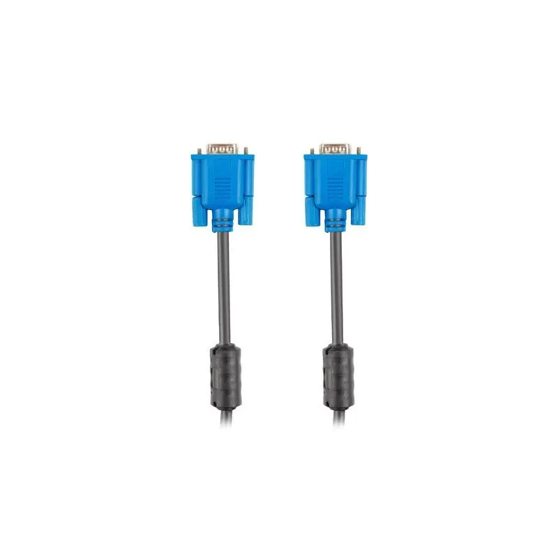 Kabel VGA Lanberg M/M 5m Ekranowany Ferryt czarny | PartsPC.pl
