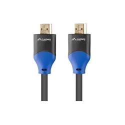 Kabel HDMI Lanberg M/M v2.0 4K pełna miedź 1m czarny Box | PartsPC.pl