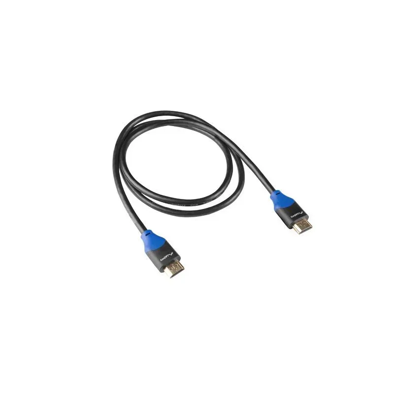 Kabel HDMI Lanberg M/M v2.0 4K pełna miedź 1m czarny Box | PartsPC.pl
