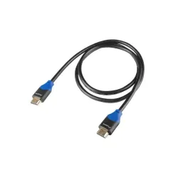 Kabel HDMI Lanberg M/M v2.0 4K pełna miedź 1m czarny Box | PartsPC.pl